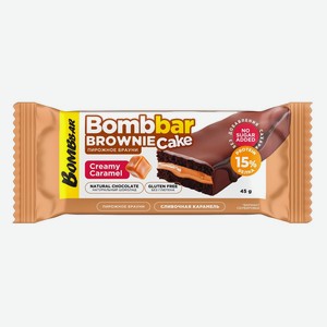 Пирожное Bombbar Сливочная карамель, 45г