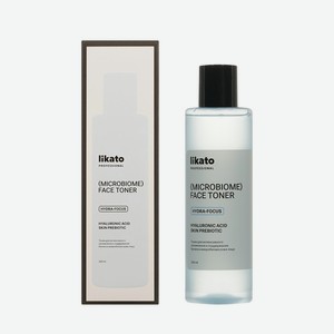 Тоник для интенсивного увлажнения Likato Professional Microbiome Hydra-focus 200мл