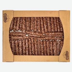 Трубочки вафельные «Шоколадово» Chocorolls со сливочной начинкой и арахисом глазированные Беларусь, вес цена за 100 г