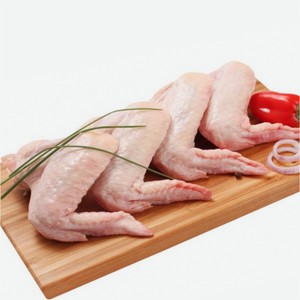 Крыло целое цыпленка-бройлера охл. 1кг