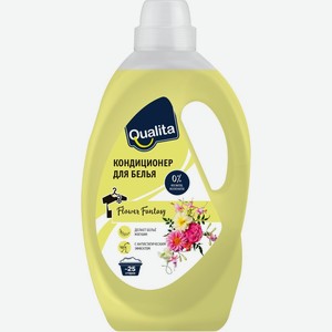 Кондиционер д/белья QUALITA flower fan 631636, Россия, 1000 мл
