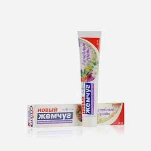 Зубная паста Невская Косметика Новый Жемчуг лечебно - профилактическая   Лечебные травы   50мл
