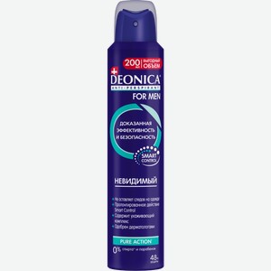 Антиперспирант-спрей Deonica For Men Невидимый 200мл