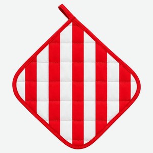 Прихватка Actuel красно-белая, 20х20 см