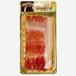 Грудинка с/к Панчетта с копченой паприкой нарезка 70г Егорье