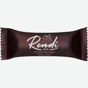 Конфеты Rendi мультизлаковые с темной глазурью, Цена за 100 г