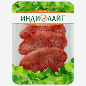 Стейк из индейки ИндиЛайт Экспресс в пряных специях охлажденный, 350г, 350 г