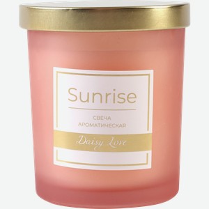 Свеча ароматическая HOMECLUB Sunrise, в банке, подарочная упаковка, парафин, Арт. EVG-5