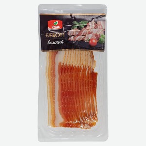 Бекон вяленый ОКЕЙ нарезка в/у 55гр