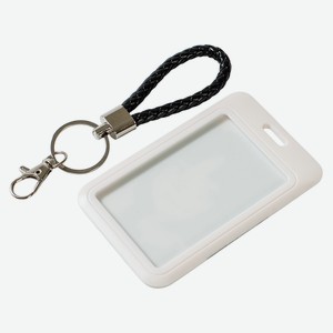 Бейдж вертикальный MESHU  Neko , 110*70мм, петля с карабином