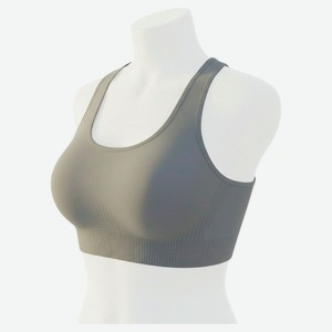 Топ спортивный женский InExtenso светло-серый, р S-XL