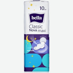 Прокладки Bella Classic nova maxi 10шт, 10 шт