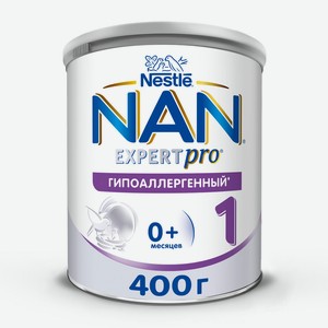 Cмесь сухая NAN Expertpro 1 гипоаллергенная с 0 месяцев 400 г