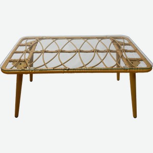 Стол садовый GIARDINO CLUB 59см, искусственный ротанг, Арт. 205044-3