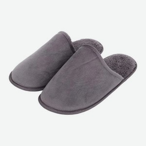 Мужские тапочки серые р.42-43 закрытые