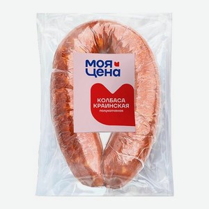 Колбаса Краинская из мяса птицы полукопченая Моя цена 300г