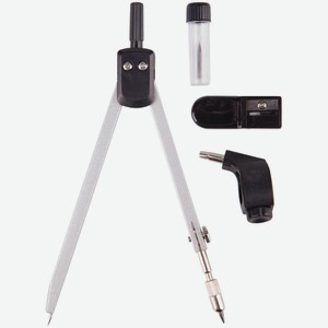 Готовальня ArtSpace, 4 предмета, циркуль 135мм, пластиковый