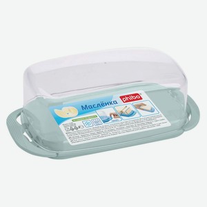 Масленка Phibo с декором, 18х9,5х6,5 см