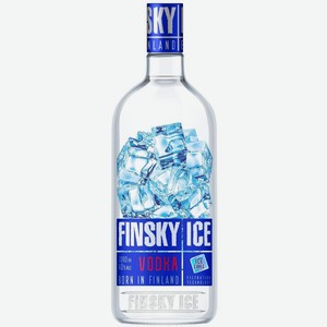 Водка Finsky Ice 40% 1л, 1 л