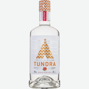 Водка Tundra Северная морошка особая 40% 250мл