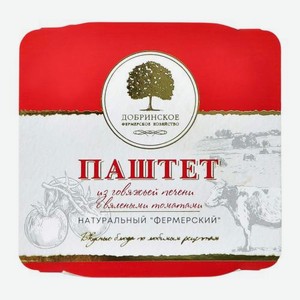 Паштет из говяжьей печени с вялеными томатами 100г