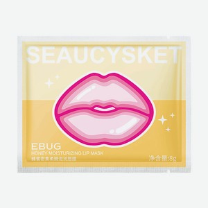 EBUG Гидрогелевая увлажняющая маска для губ с экстрактом меда 1