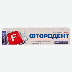 Зубная паста Фтородент оригинальная 62г