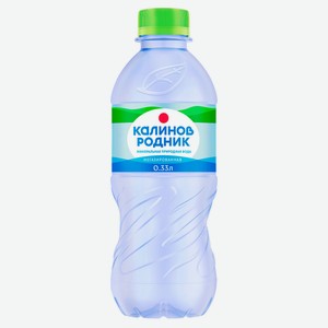 Вода «Калинов Родник» минеральная негазированная, 0,33 л