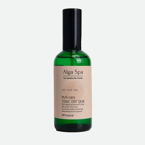 ALGASPA Многофункциональный тоник для сухой кожи лица DRY SKIN, 100 мл