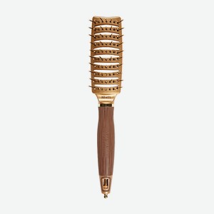 OLIVIA GARDEN Щетка Nano Thermic Styler керамик-ион продувная, 7 рядов, 1 шт