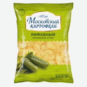 Картофель Московский хруст. рифл со вкусом маринованных огур