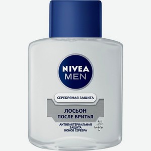 Лосьон Nivea Серебряная Защита после бритья 100мл, 100 мл