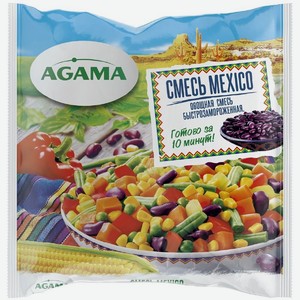 Смесь Agama Mexico овощная замороженная 400г, 400 г