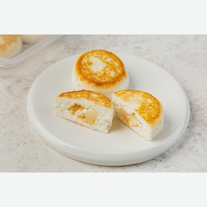 Сырники творожные с яблочной начинкой