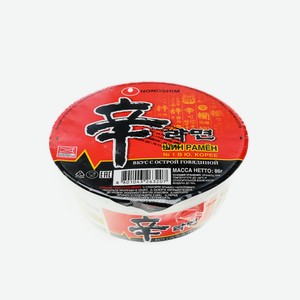 Лапша Шин Рамин Говядина Острая 86г