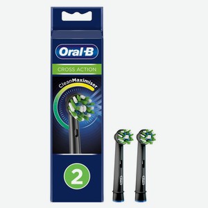 Сменные насадки Oral-B Cross Action Blac, 2 шт