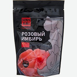 Имбирь Ханами, Розовый, 200 Г