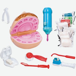 Набор для лепки Genio Kids Доктор Зуб 750г 32*23*7см