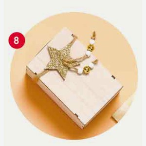 Подсвечник Деревянный 7.5*7.5*11см