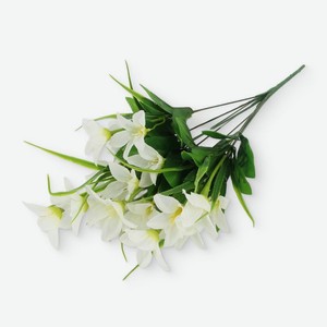 Букет искусственных цветов Лилии Маркет 37см, 20шт