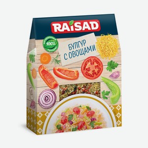 Гарнир Raisad булгур с овощами 200г