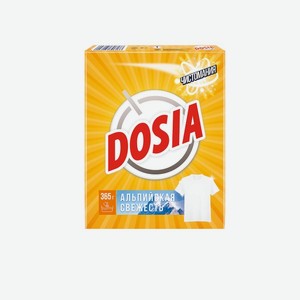 Порошок стиральный Dosia Альпийская свежесть для ручной стирки