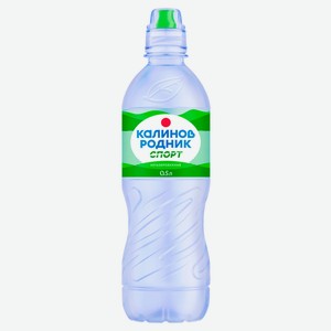 Вода «Калинов Родник» Спорт минеральная негазированная, 0,5 л
