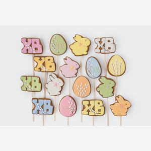 Пряник имбирный  Светлая Пасха  на палочке, 1 шт. 40 г