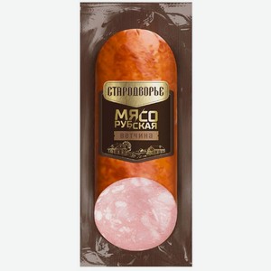 Ветчина Стародворье Мясорубская с окороком варёная 330г, 330 г