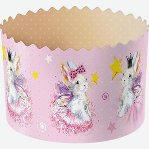 Формы пекарские Домашняя кухня для кулича бумажные 60x70мм в ассортименте 8шт., 8 шт