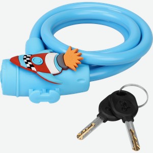 Замок велосипедный ACTIWELL с 2 ключами 1x11см, Арт. MK1100411