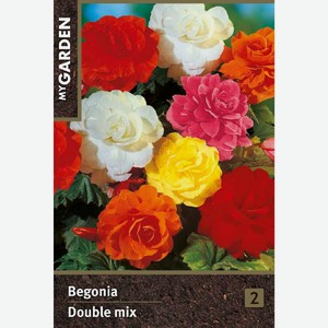 Луковицы MY GARDEN Бегония махровая, микс, 2шт