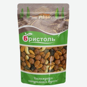 Смесь орехов и изюма БРИСТОЛЬ 150Г, , ,