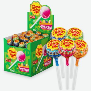 Карамель леденцовая CHUPA-CHUPS ФРУКТОВАЯ+КОЛА 12Г, , ,